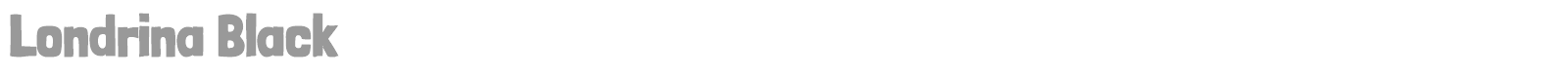 Londrina Black font preview